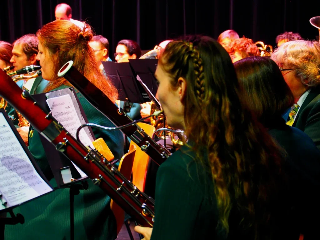 «Blasorchester mit Cello und Harfe» · Foto 8 von 13